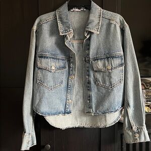 Zara Jean shirt jacket